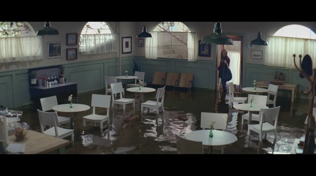 Video Reference: furniture, interior design, table, restaurant, screenshot