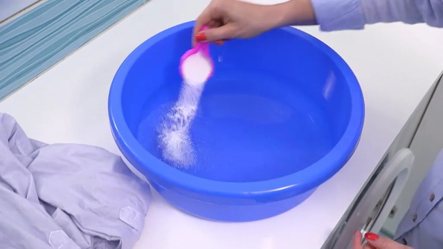 Video Reference: Blue, Water, Plastic, Washing, Play, Person