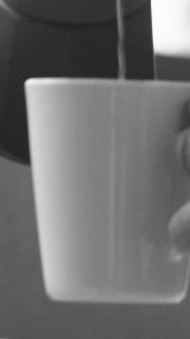 Video Reference: Mug, White, Cup, Cup, Drinkware, Coffee cup, Tableware, Teacup, Serveware, Black-and-white