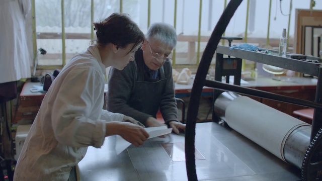 Video Reference: girl, furniture, window, Person