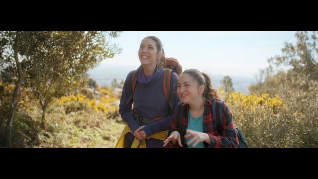 Video Reference: People in nature, Photograph, People, Nature, Facial expression, Wilderness, Friendship, Natural environment, Fun, Yellow, Person
