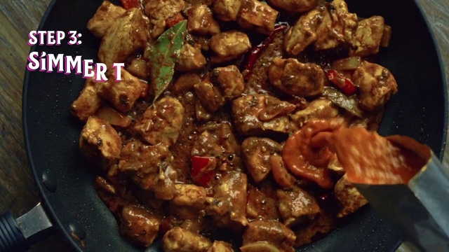 Video Reference: Dish, Cuisine, Food, Ingredient, Meat, Produce, Kung pao chicken, Recipe, Chicken meat, Curry