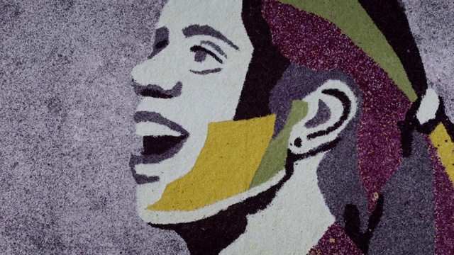 Video Reference: Street art, Art, Purple, Illustration, Visual arts, Mural, Graphic design