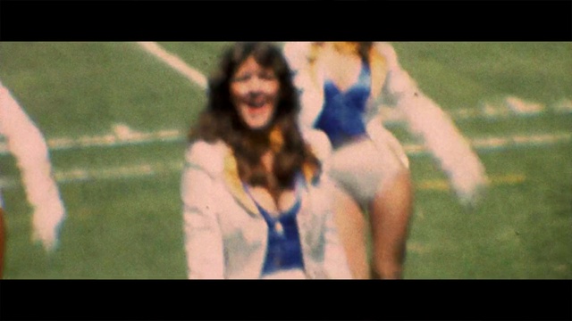 Video Reference: blue, photograph, vertebrate, fun, girl, grass, lady, snapshot, emotion, human body, Person