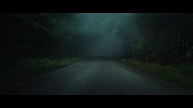Video Reference: Nature, Green, Black, Darkness, Atmosphere, Atmospheric phenomenon, Sky, Road, Light, Natural environment