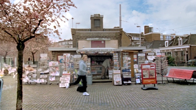 Video Reference: public space, town, neighbourhood, city, marketplace, street, outdoor structure, market, facade