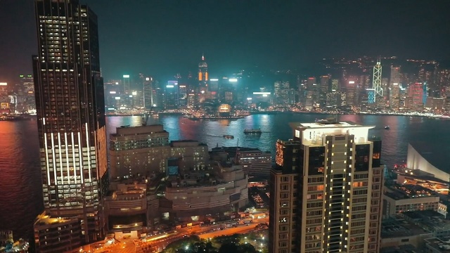 Video Reference: metropolitan area, cityscape, city, urban area, metropolis, skyscraper, night, skyline, tower block, landmark
