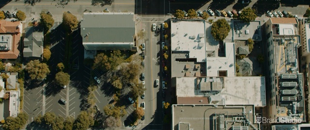 Video Reference: neighbourhood, urban area, town, city, residential area, suburb, building, tree, facade, house