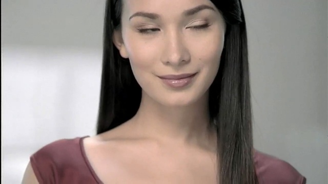 Video Reference: eyebrow, beauty, human hair color, chin, hairstyle, cheek, black hair, long hair, girl, forehead