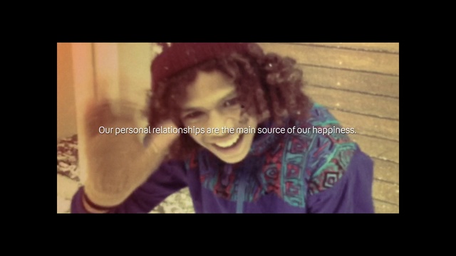 Video Reference: Hair, Facial expression, Text, Beauty, Nose, Purple, Cool, Hairstyle, Hair coloring, Snapshot