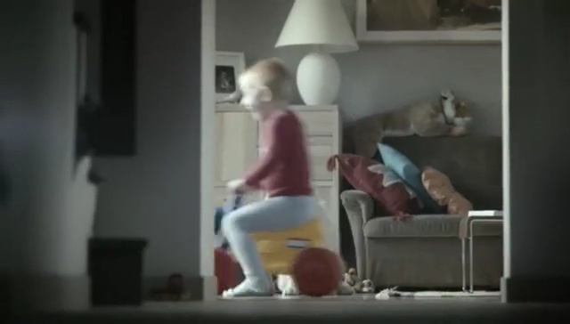 Video Reference: Product, Room, Furniture, Snapshot, Interior design, Leg, Couch, Arm, Lighting accessory, Window, Person