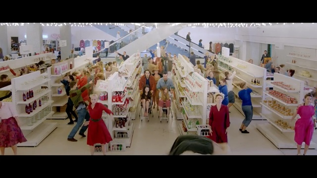 Video Reference: Fun, Supermarket, Textile, Event, Art, Person