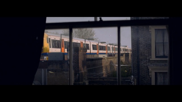 Video Reference: reflection, urban area, transport, track, public transport, architecture, darkness, metropolitan area, sky, rapid transit
