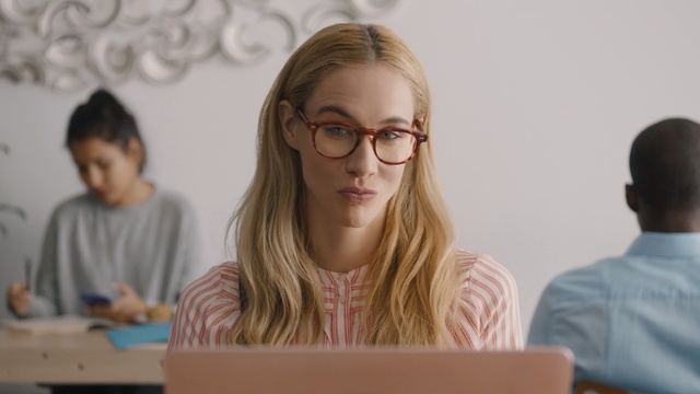 Video Reference: Student, Learning, Eyewear, Classroom, Room, Glasses, Education, Job, Vision care, Teacher, Person