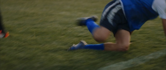 Video Reference: Blue, Grass, Leg, Player, Atmosphere, Fun, Games, Sports training, Knee, Human leg