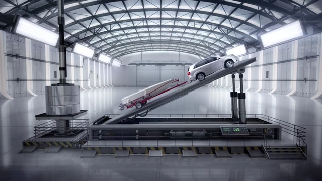 Video Reference: Transport, Industry, Machine, Steel, Building, Metal, Architecture, Daylighting, Factory, Vehicle, Person