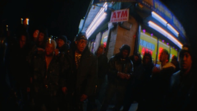 Video Reference: night, crowd, darkness, light, event, fun, midnight, evening, festival, Person