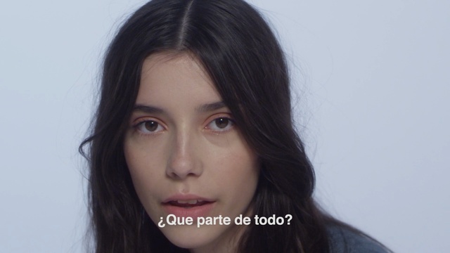 Video Reference: Face, Hair, Eyebrow, Lip, Forehead, Chin, Nose, Cheek, Hairstyle, Facial expression, Person