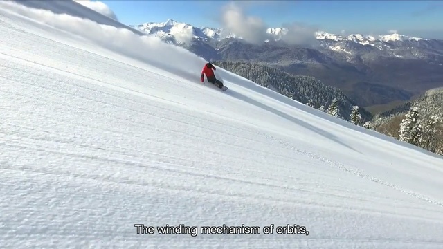 Video Reference: piste, ridge, mountain range, geological phenomenon, glacial landform, sky, terrain, mountain pass, winter, nunatak