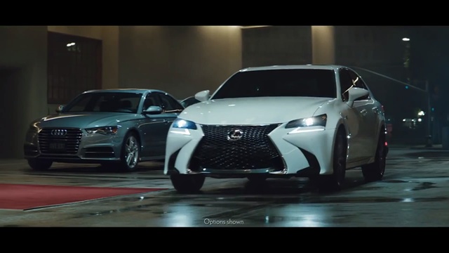 Video Reference: car, land vehicle, vehicle, automotive design, motor vehicle, sports car, wheel, mid size car, lexus, luxury vehicle, Person