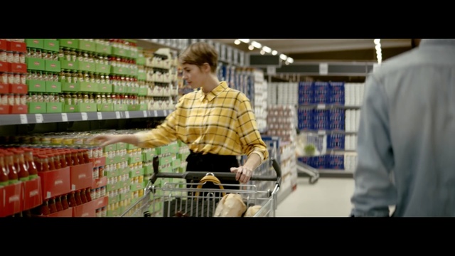 Video Reference: Supermarket, Product, Grocery store, Retail, Shopping cart, Snapshot, Male, Design, Fun, Convenience store