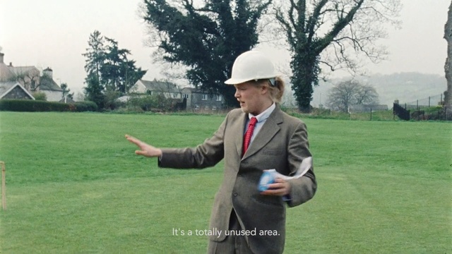 Video Reference: grass, hickory golf, recreation, lawn, headgear, golf club, fun, tree, games, plant, Person