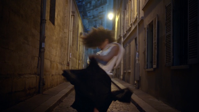 Video Reference: photograph, darkness, girl, light, dress, snapshot, photography, night, lighting, human, Person