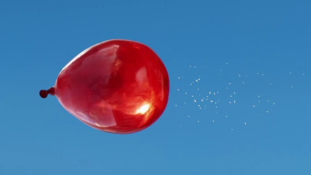 Video Reference: Red, Balloon, Sky, Fruit