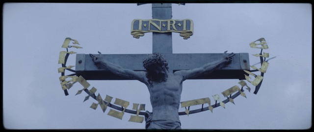 Video Reference: cross, religious item, symbol, crucifix