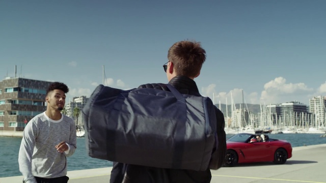 Video Reference: Car, Vehicle, Luxury vehicle, Automotive design, Sports car, Supercar, Travel, Hood, Bmw