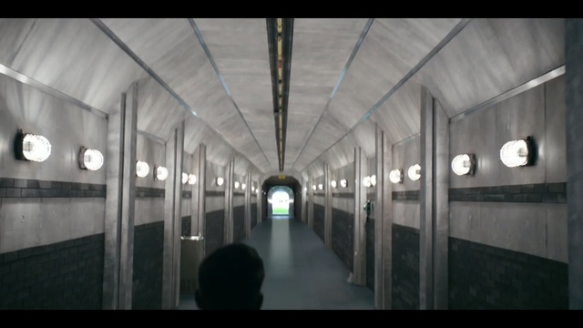 Video Reference: Transport, Building, Architecture, Infrastructure, Symmetry, Daylighting, Photography, Metro station, Train station, Darkness, Person