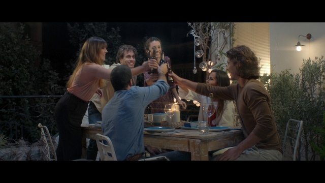 Video Reference: screenshot, interaction, scene, conversation, human, fun, midnight, friendship, girl, darkness, Person