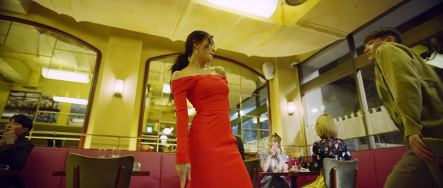 Video Reference: Yellow, Shoulder, Dress, Fashion, Fun, Room, Performance, Leisure, Dance, Fashion design