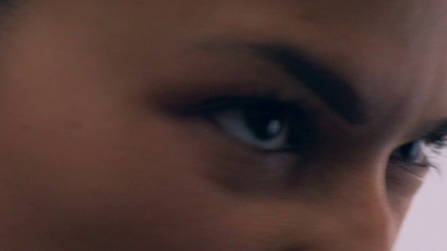 Video Reference: Face, Eyebrow, Eye, Nose, Skin, Eyelash, Iris, Close-up, Forehead, Cheek