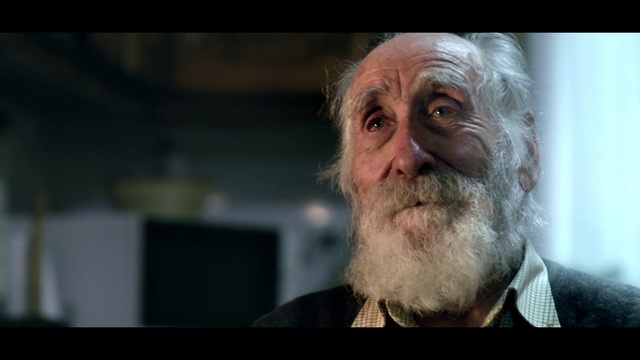Video Reference: Facial hair, Beard, Moustache, Human, Elder, Wrinkle, Screenshot