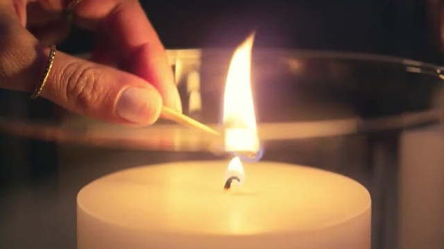 Video Reference: Flame, Candle, Lighting, Wax, Fire, Birthday, Interior design, Flameless candle, Still life photography