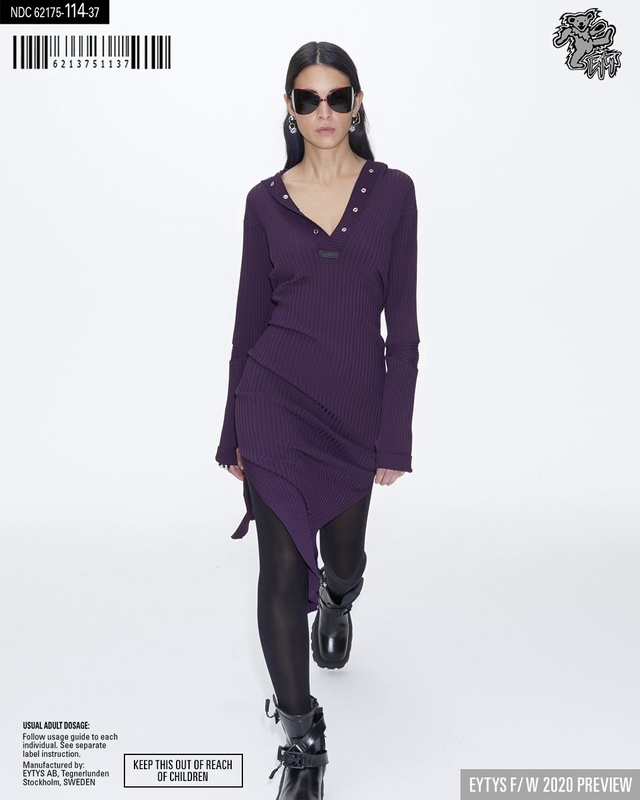Video Reference: Clothing, Fashion model, Eyewear, Fashion, Purple, Sleeve, Violet, Neck, Outerwear, Fashion design