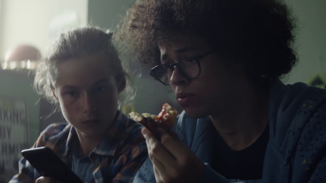 Video Reference: Eyewear, Hair, Hairstyle, Head, Glasses, Lady, Nose, Fun, Snapshot, Human