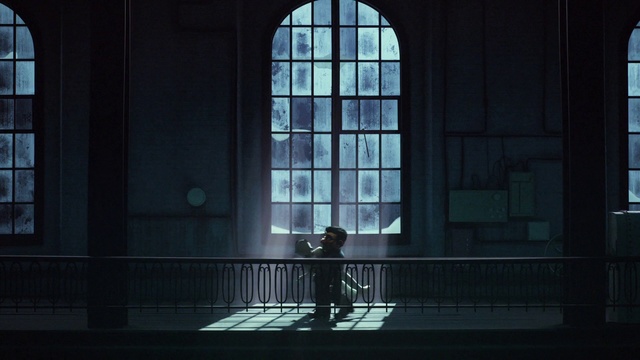 Video Reference: Light, Architecture, Window, Darkness, Daylighting, Sky, Line, Glass, Room, Night