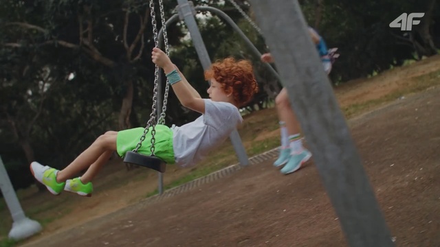 Video Reference: Swing, Outdoor play equipment, Rope, Public space, Fun, Leisure, Recreation, Tree, Adventure, Photography, Person