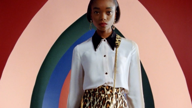 Video Reference: fashion model, fashion, outerwear, formal wear, model, fashion design, Person