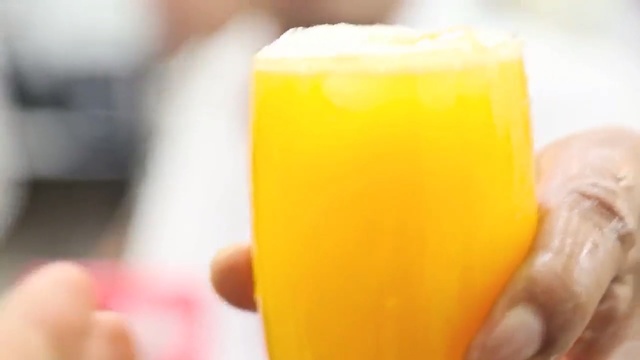 Video Reference: Juice, Drink, Orange juice, Orange drink, Mimosa, Bellini, Fuzzy navel, Non-alcoholic beverage, Harvey wallbanger, Food