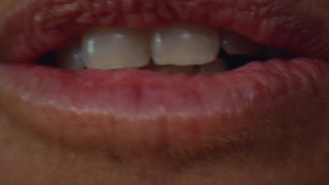 Video Reference: Tooth, Lip, Mouth, Skin, Jaw, Facial expression, Close-up, Organ, Smile, Chin