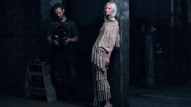 Video Reference: Fashion, Darkness, Fashion design, Performance, Dress, Textile, Photography, Fashion model, Scene, Performance art, Person