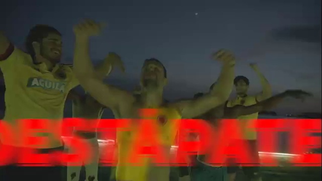 Video Reference: Red, Green, Youth, Fun, Yellow, Football player, Crowd, Cheering, Player, Font