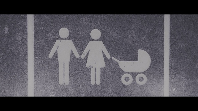 Video Reference: White, Text, Snapshot, Holding hands, Pedestrian, Human, Black-and-white, Gesture, Signage, Animation