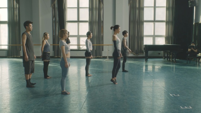 Video Reference: Dance, Choreography, Performing arts, Performance art, Event, Performance, Room, Team sport, Flooring, Dancer, Person