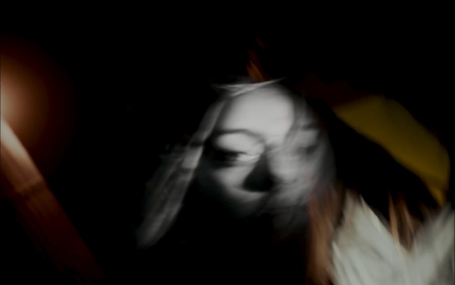 Video Reference: Face, Black, Head, Portrait, Darkness, Nose, Human, Mouth, Photography, Fun