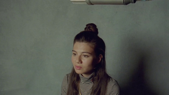 Video Reference: Hair, Face, Forehead, Hairstyle, Head, Eyebrow, Chin, Neck, Jaw, Long hair