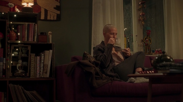 Video Reference: Room, Sitting, Furniture, Human, Facial hair, Conversation, Couch, Living room, Reading, Interior design